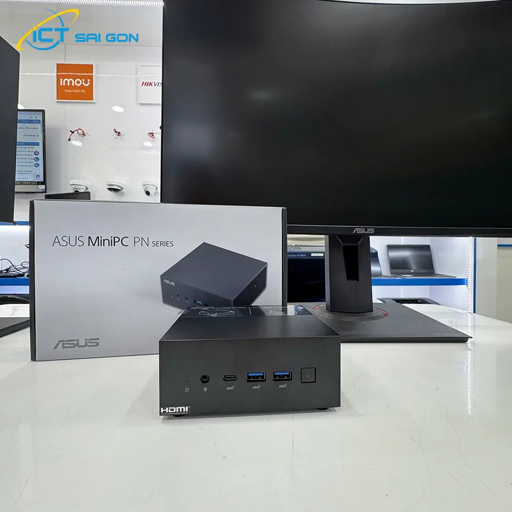Mini PC Asus PN64-B-S5188MD (Core i5-12500H/ Intel AX211 (Gig+), Wi-Fi 6E, Bluetooth 5.2/ HDMI/ Display 1.4 Port)