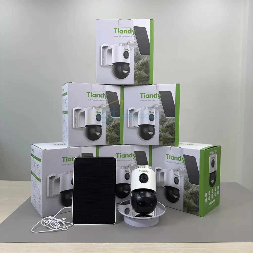 Camera 4G Tiandy TC-H363U - Ghi hình 2K/Pin NLMT/Quay 360/Đàm thoại 2 chiều