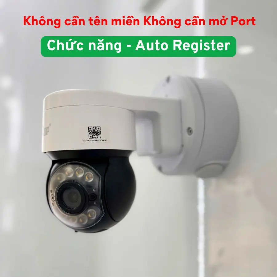 Camera IP 4G AI VisionCop VSC-IP00408RA-SLG 4.0 MP, nhìn ban đêm có màu, đàm thoại 2 chiều