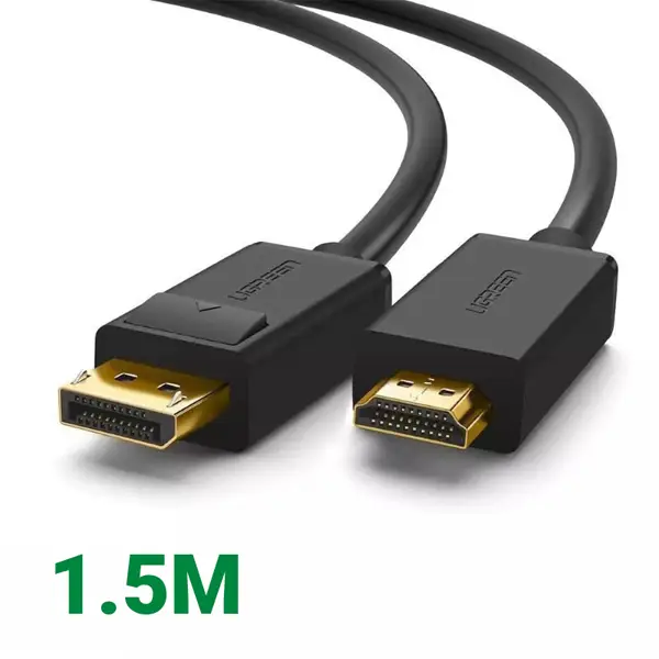 Cáp Displayport 1.2 to HDMI dài 1,5m hỗ trợ 4K*2K Ugreen 10239