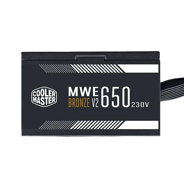 Nguồn Cooler Master MWE 650 BRONZE V2 FULL RANGE - hiệu suất 88% , chuẩn 80 Plus Bronze