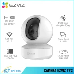 Camera  Wifi EZVIZ TY2 1080P PTZ 360 Tích Hợp Mic Loa