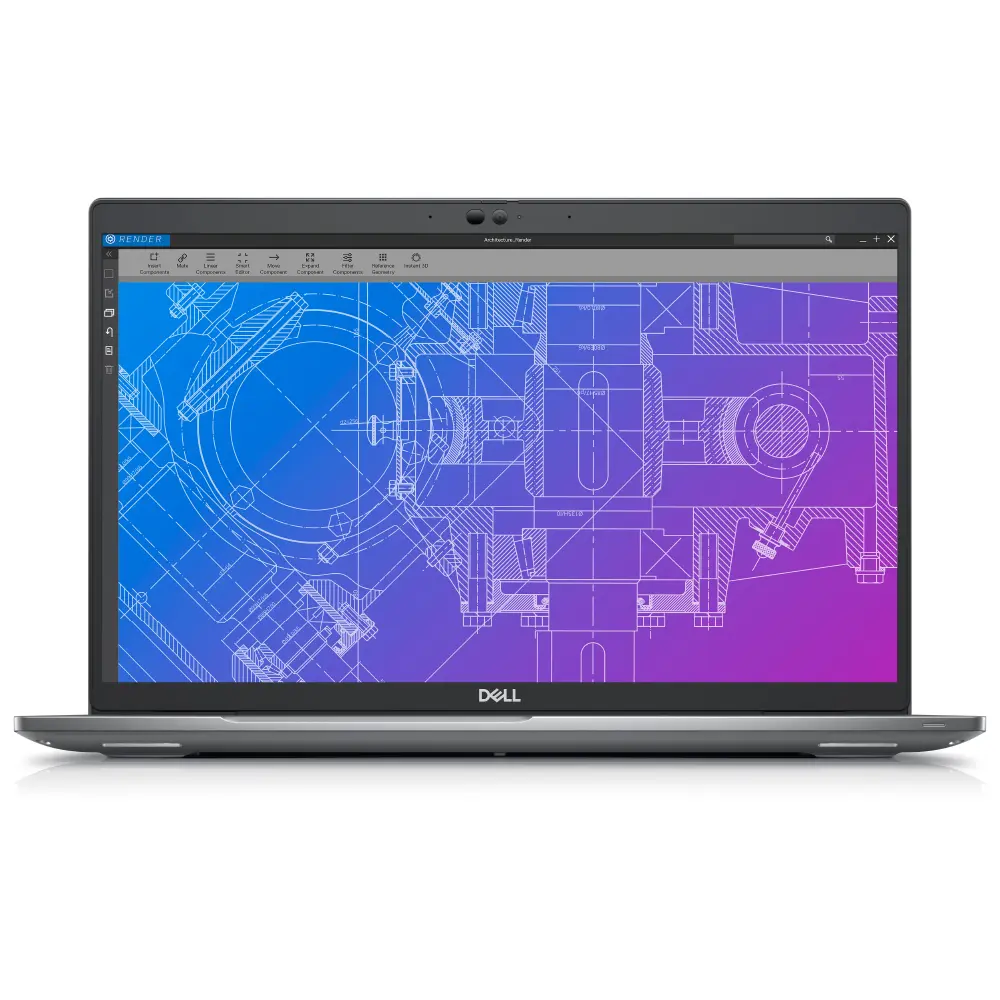 Máy trạm Dell Precision 3570 Core I5-1235U, Ram 16GB, SSD 256GB, Màn hình 15.6" FHD, VGA Nvdia T550 4G, Win 10, Wifi 6