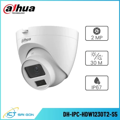 Camera IP DAHUA DH-IPC-HDW1230T2-S5 2MP Hỗ trợ ONVIF/PoE