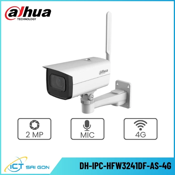 Camera IP DAHUA DH-IPC-HFW3241DF-AS-4G 2.0MP 4G