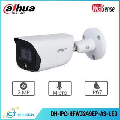 Camera IP DAHUA DH-IPC-HFW3249EP-AS-LED 2MP Onvif/PoE IP67
