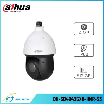 Camera IP Speed Dome DAHUA DH-SD49425XB-HNR-S3 4MP