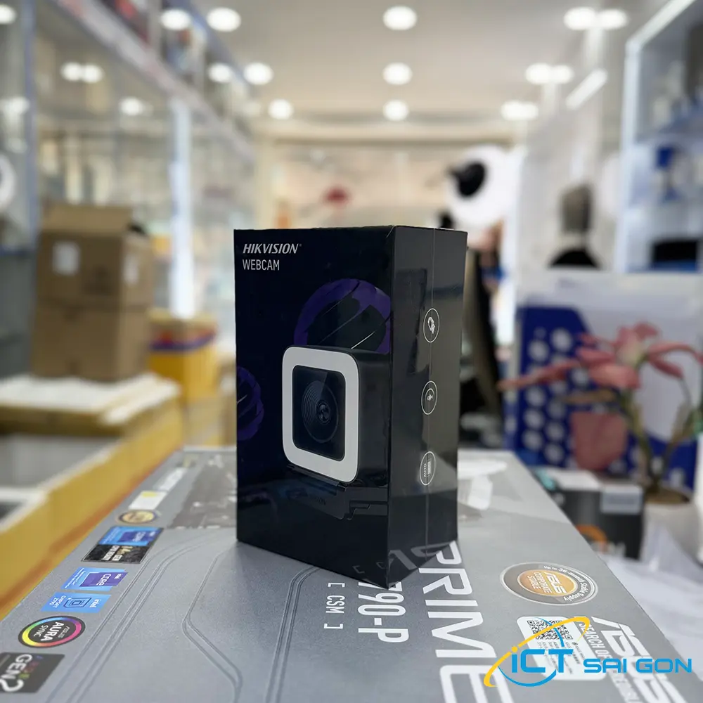 Webcam 2K Hikvision DS-UL4 - Live Streaming Chuyên Nghiệp