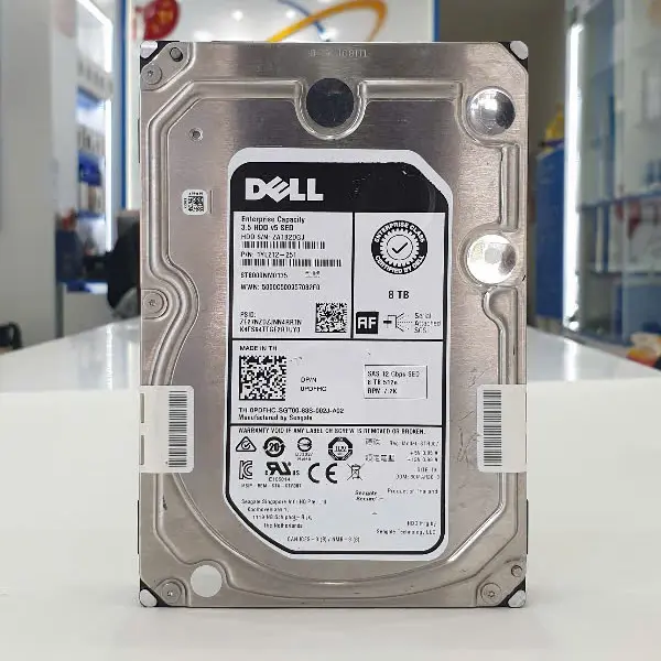 Ô cứng Seagate Dell 8TB 7200 RPM 12Gbps SED 3.5-Inch Serial Attached SAS Hard Drive (hot-swap tray included)