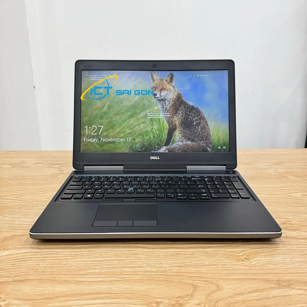 Cho thuê Máy Trạm Dell Precision 7520 Intel Xeon E3-1545M V5, Ram 32GB, SSD 500GB NVME, VGA 4G Full HD IPS