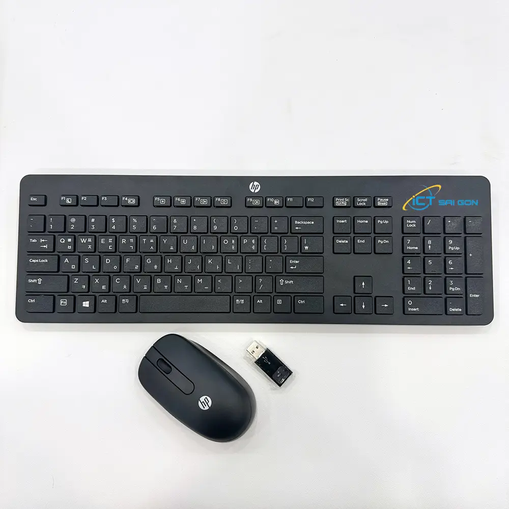 Combo phím chuột HP Slim Wireless Keyboard and Mouse Kit 803183-kd1