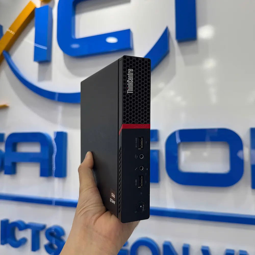 Máy bộ Mini PC ThinkCentre M715Q Tiny, CPU AMD PRO A10-8770E, Ram 8GB, SSD 128GB, Wifi 5G, 99%