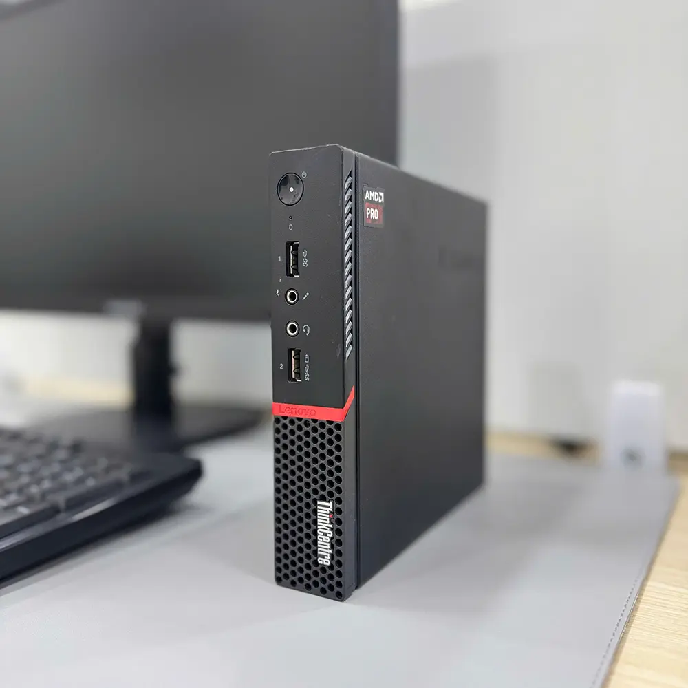 Máy bộ Mini PC ThinkCentre M715Q Tiny, CPU AMD PRO A10-8770E, Ram 8GB, SSD 128GB, Wifi 5G, 99%