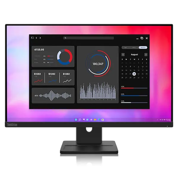 Màn hình Lenovo Think Vision E24-30 63EDMAR2WW (23.8Inch/ Full HD/ 4ms/ 100HZ/ 250cd/m2/ IPS/ Loa)