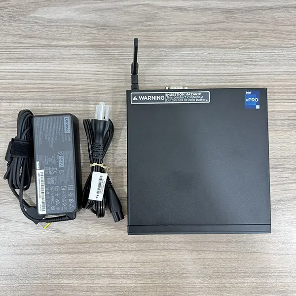 Mini PC Lenovo ThinkCentre M80Q Gen 3 Tiny Core i5-12400T, Ram 16GB, SSD 256GB, Wifi 6, Win 10 bản quyền