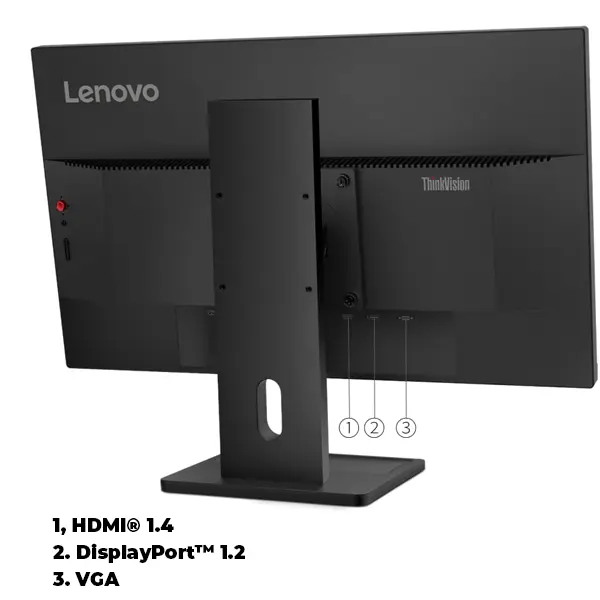 Màn hình Lenovo Think Vision E24-30 63EDMAR2WW (23.8Inch/ Full HD/ 4ms/ 100HZ/ 250cd/m2/ IPS/ Loa)