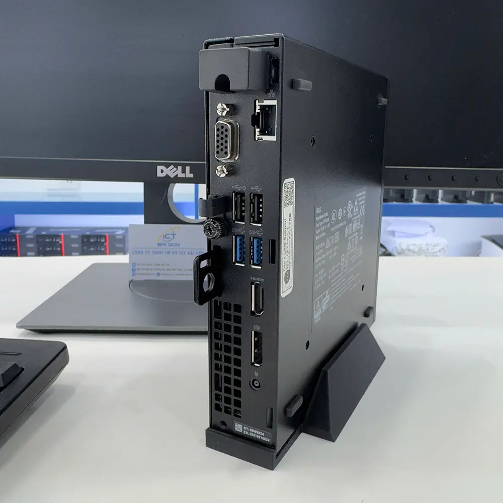 Máy bộ Mini PC Dell Optiplex 7020 Micro Desktop Core i5-13500T, Ram 16GB, SSD 256GB, Wifi + Bluetooth 6E, New
