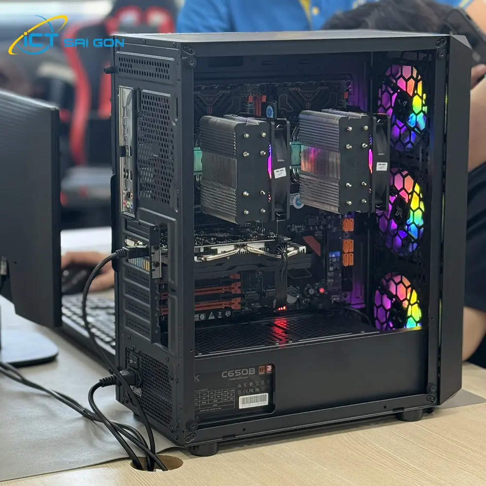 Máy tính giả lập Nox player, LDplayer 2 x Xeon E5-2686 V4, Ram 128GB, SSD 512GB, VGA 8GB, Win 10