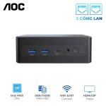Mini PC AOC Moss M3 N150 Custom (8GB DDR4/ 512GB M.2 / WIFI 6+ Bluetooth/ 2 cổng LAN 2.5Gbps)