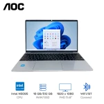 Laptop AOC N156P-P142 Intel N5095/ 15.6" FHD/ 250NITS/ 16GB DDR4/ 512GB SSD/ TPM/ Keyboard Backlight/ Pringles/ Wifi+ BT