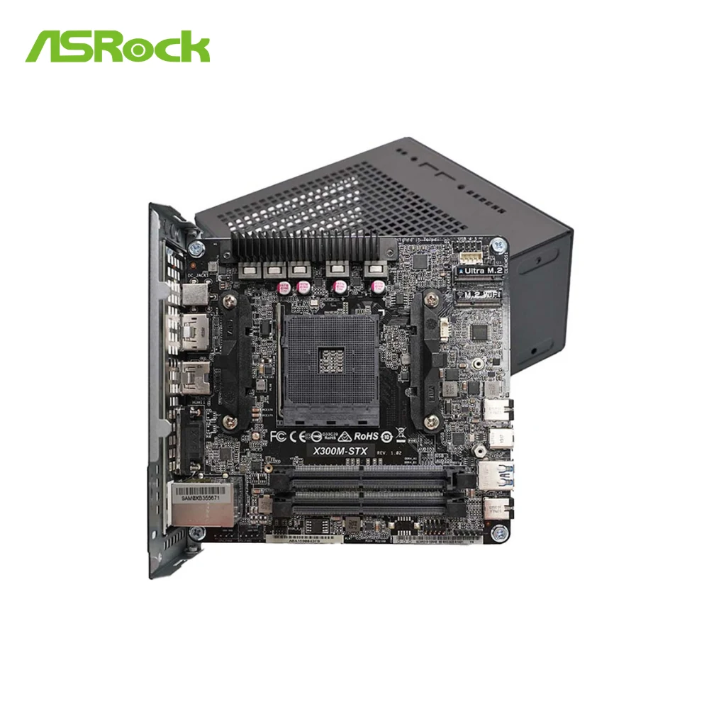 Mini PC ASROCK DeskMini X300 / CPU AMD AM4 / Dual DDR4 RAM