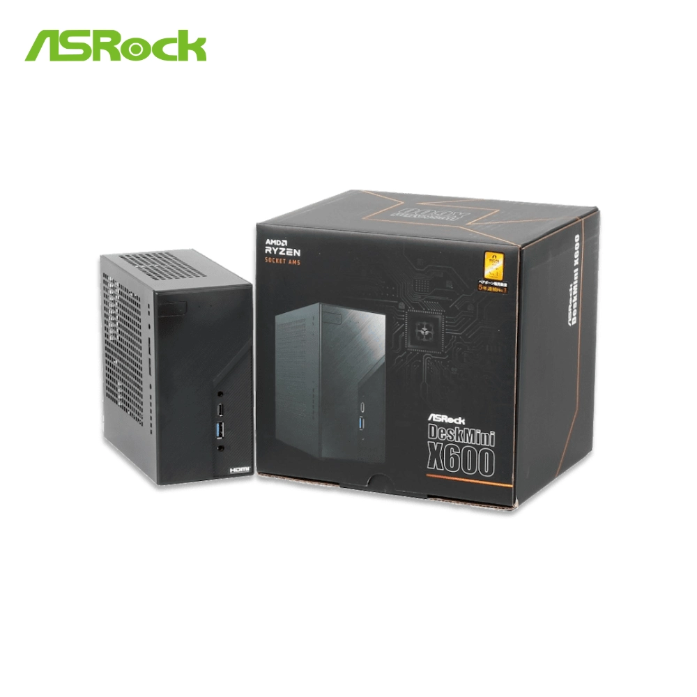 Mini PC ASROCK DeskMini X600 (Case+PWR+MB)