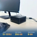 Mini PC Asus NUC13 PRO Tall RNUC13ANHI300000I/ i3-1315U/ 2xDDR4-3200/ 3xNVMe, SATA/ 2x HDMI 2.1/2x Thunderbolt/ VESA MOU