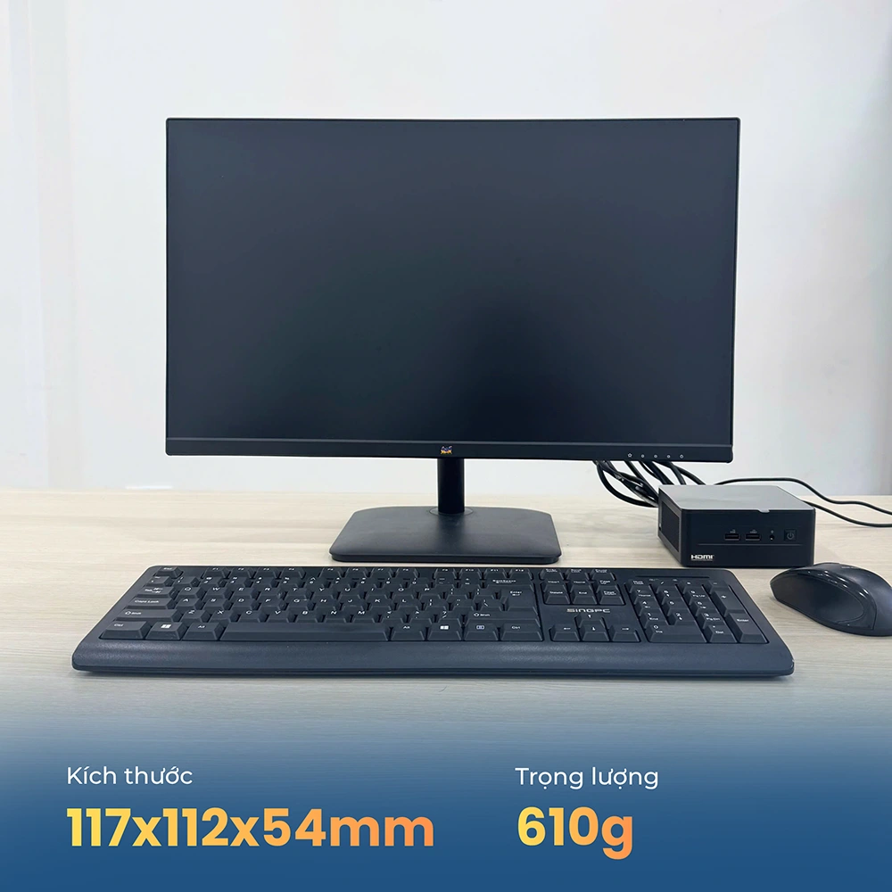 Mini PC Asus NUC13 PRO Tall RNUC13ANHI300000I/ i3-1315U/ 2xDDR4-3200/ 3xNVMe, SATA/ 2x HDMI 2.1/2x Thunderbolt/ VESA MOU