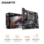 Mainboard Gigabyte B550M AORUS ELITE (Socket AM4, m-ATX, 4 khe RAM DDR4, 1 x DVI-D, 1 x HDMI)