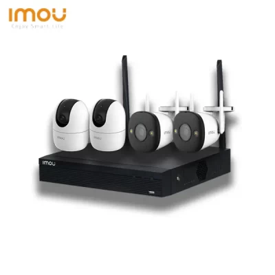 Lắp trọn bộ KIT camera không dây IMOU 4 Camera + 1 Đầu Ghi