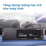 Ổ cứng SSD NVMe Crucial P310 1TB M.2 PCIe Gen4 x4 | R/W: 7100/6000 Mbps