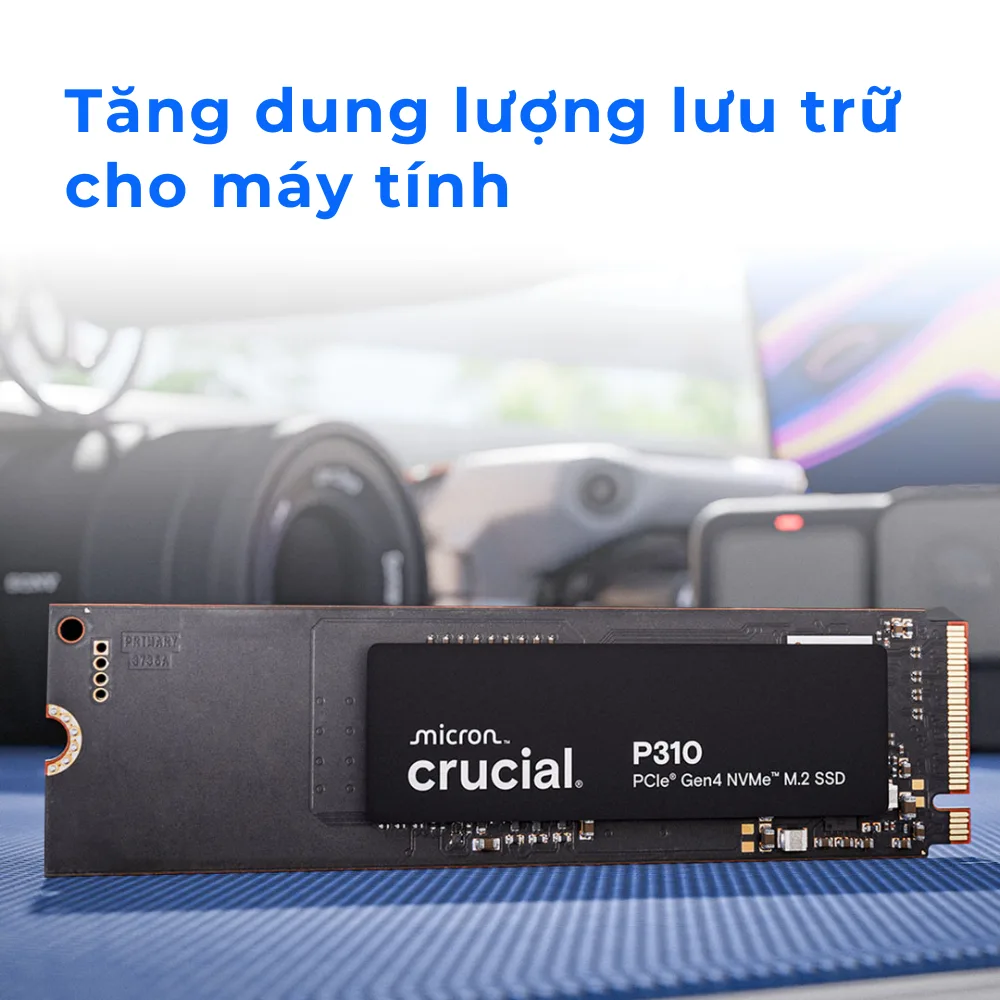 Ổ cứng SSD NVMe Crucial P310 1TB M.2 PCIe Gen4 x4 | R/W: 7100/6000 Mbps