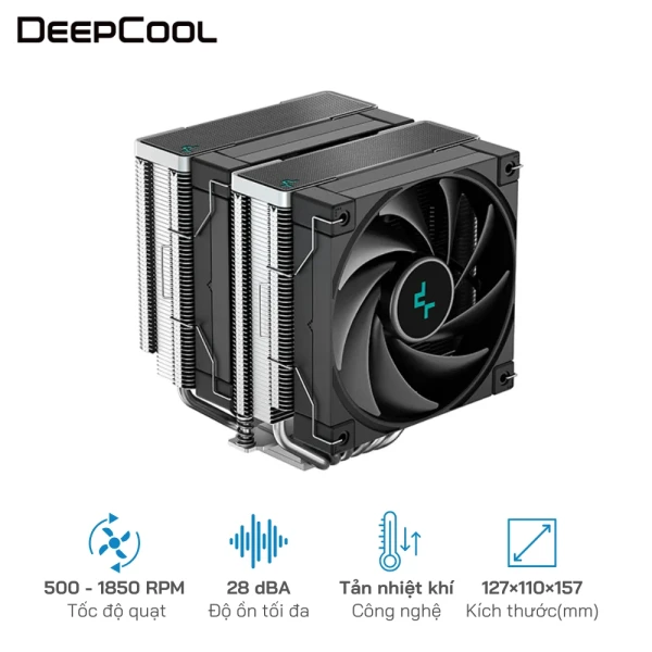 Tản nhiệt CPU DEEPCOOL AK620