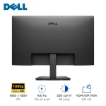 Màn hình Dell E2425HM 23.8 inches | IPS | FHD | 100Hz | 5m. Kết nối HDMI/VGA/DP