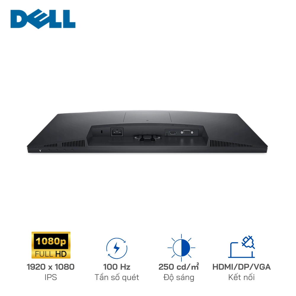 Màn hình Dell E2425HM 23.8 inches | IPS | FHD | 100Hz | 5m. Kết nối HDMI/VGA/DP