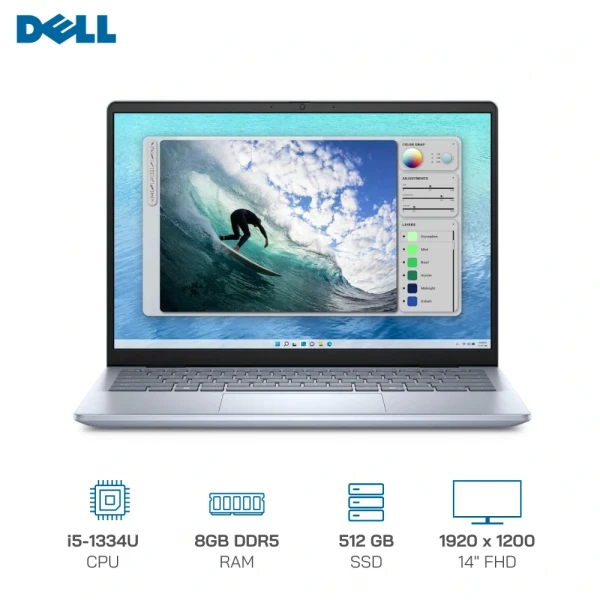 Dell Inspiron 5440 - 5463BLK-PUS/i5-1334U/8GB DDR5/512GB SSD/14" FHD(1920x1200)