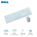 Combo bàn phím+chuột không dây DELL KM636 White JPN 05HKG8 (phím tiếng Nhật)