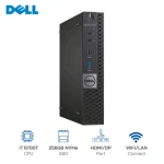 Máy bộ Mini PC Dell Optiplex 7050 Micro Core i7-6700T, Ram 8GB, SSD 256GB, Wifi