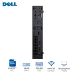 Mini PC DELL Optiplex 7060 Micro i7-8700T/16GB RAM/256GB SSD/Kết nối: WiFi/Bluetooth