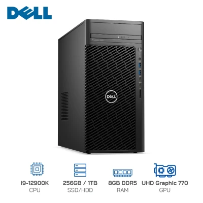 Máy Trạm Dell Precision 3660 (Core i9-12900K/ Ram 8GB/ SSD 256GB + HDD 1TB/ DVDRW/Ubuntu) (WST3660)