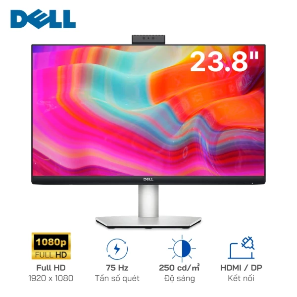 Màn hình Dell S2422HZ 23.8' Video Conferencing
