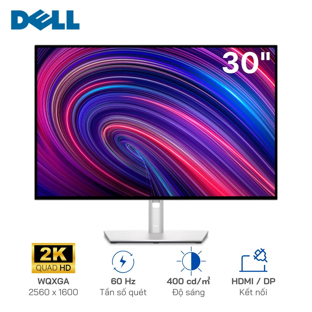 Màn hình Dell UltraSharp U3023E 30 Inch WQXGA/ IPS/ 60 Hz/ DP/ HDMI/ USB-C/ 3Yrs