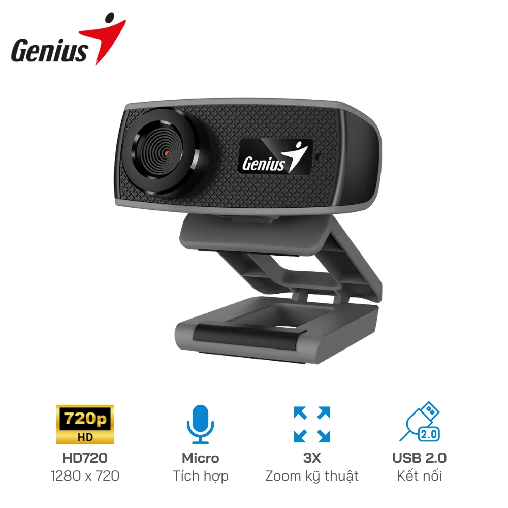 Webcam Genius Facecam 1000X Chính Hãng