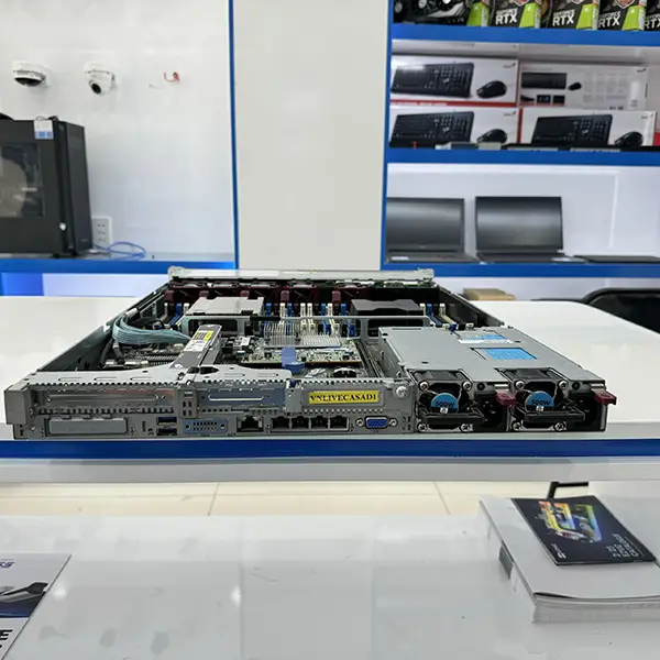 Máy chủ cũ HP Proliant DL360 G9, CPU Xeon E5-2623 v3, Ram 16GB, PSU 550W (Không ổ cứng)