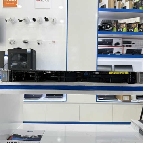 Máy chủ cũ HP Proliant DL360 G9, CPU Xeon E5-2623 v3, Ram 16GB, PSU 550W (Không ổ cứng)
