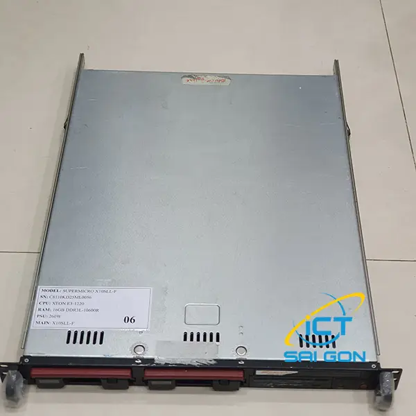 Thanh lý Server cũ Supermicro MBD-X10SLL-F, Cpu Xeon E3-1220, Ram 16GB DDR3, Nguồn 260W, ( Không ổ cứng)