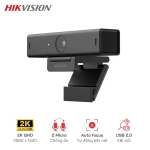 Webcam Hikvision DS-UC4 2K - Tích hợp  2 Mic – thu âm đa hướng, chống ồn thông minh, chuyên hội nghị, doanh nghiệp