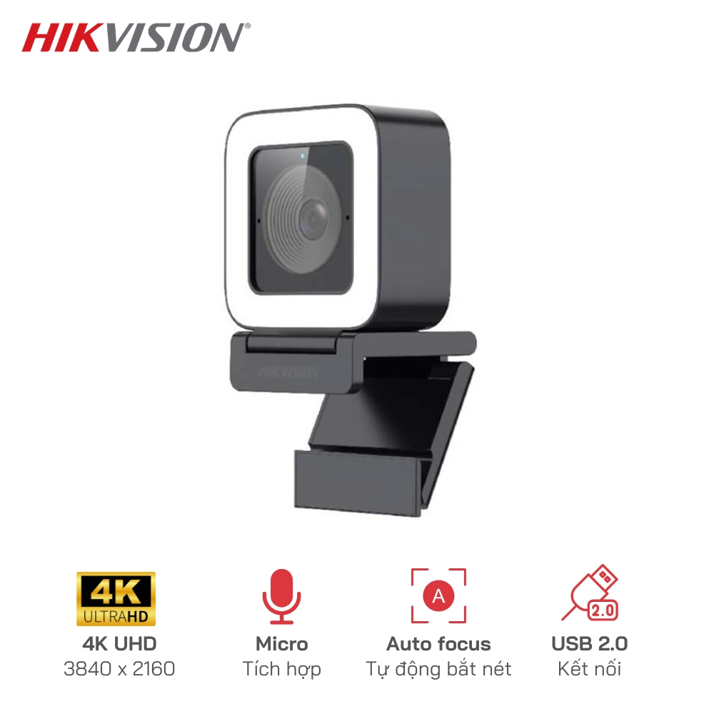 Webcam Live Streaming 4K Hikvision DS-UL8