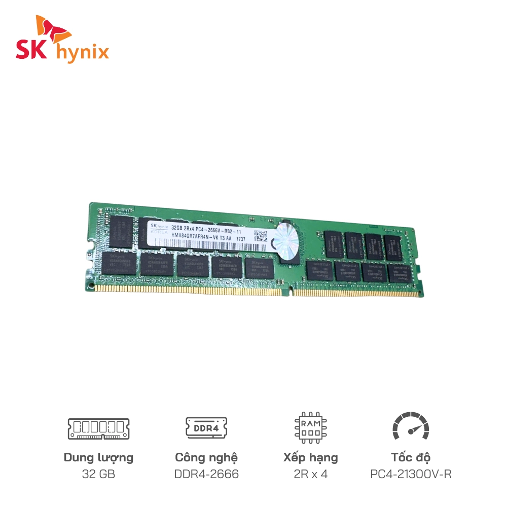RAM server SK Hynix 32GB HMA84GR7AFR4N-VK 2666MHz ECC
