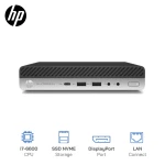 Mini PC HP EliteDesk 800 G3, Core i7-6600, Ram 8GB, SSD 256GB, Wifi